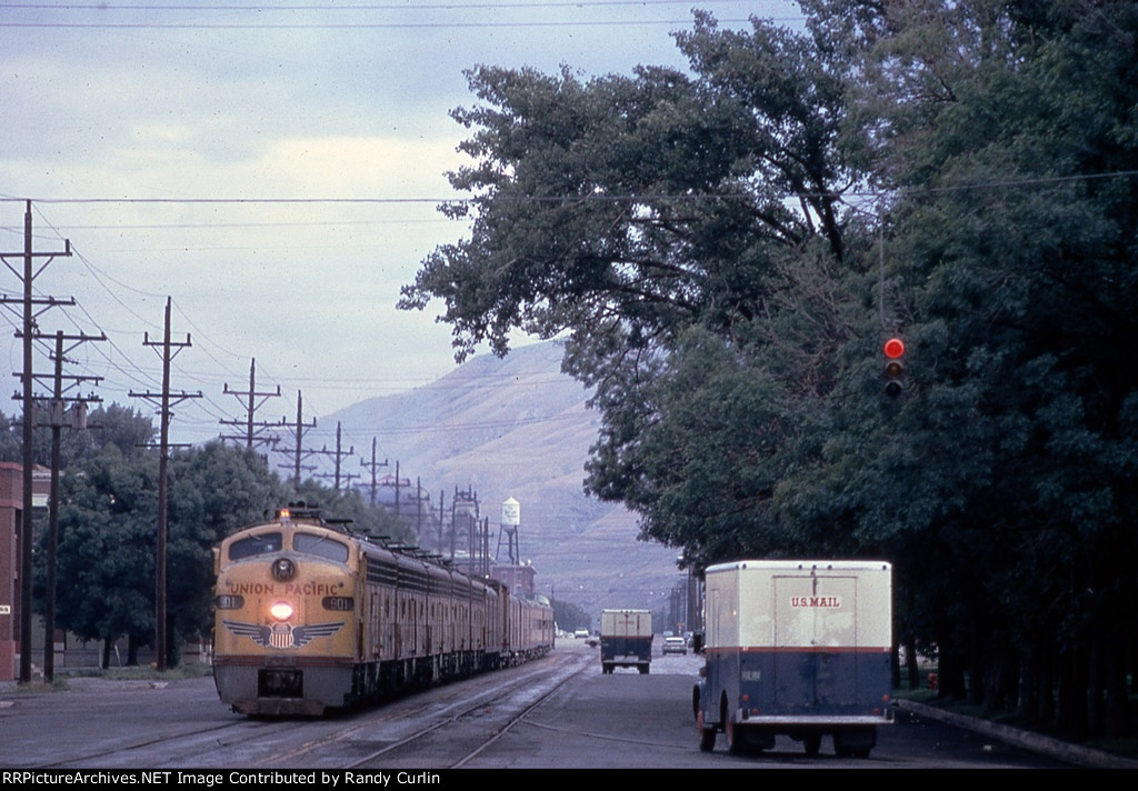 UP 901 leaving Salt Lake City